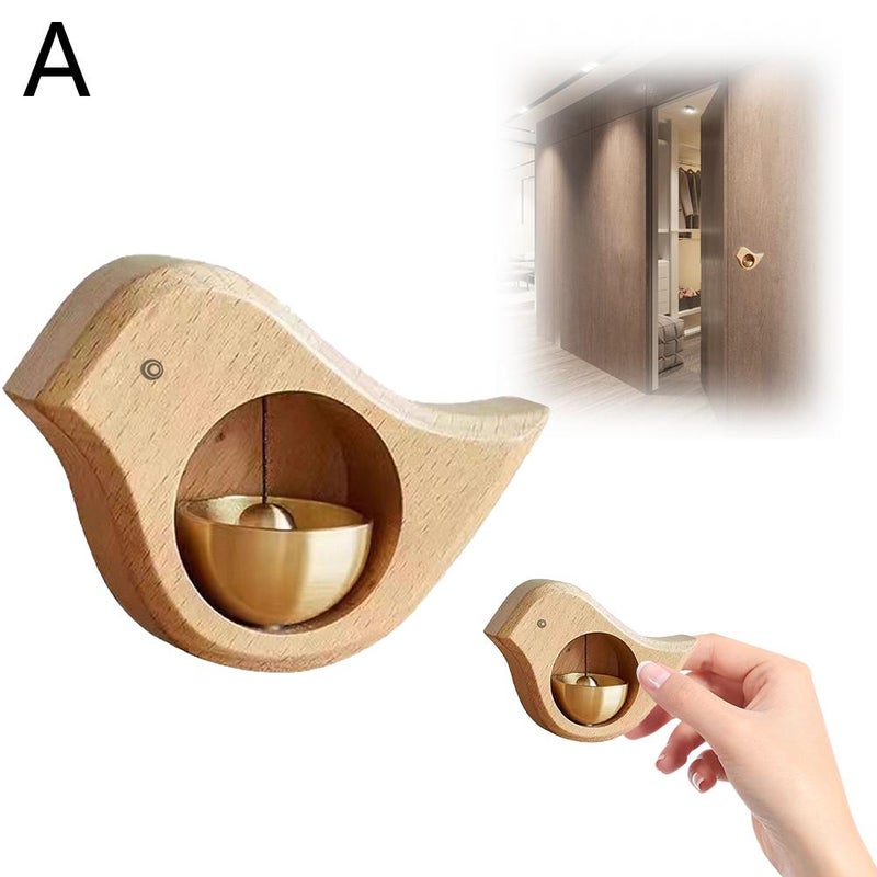 Brass Dopamine Wind Chime Creative Bedroom Wall Hanging Doorbell Meditation Summer Japanese Style Hanging Door Bell GM